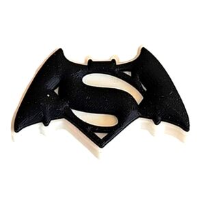 Batman Superman Croc Charm